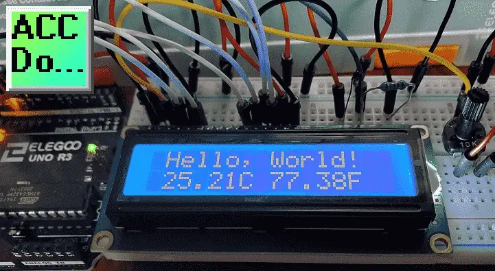 Arduino Uno LCD Display