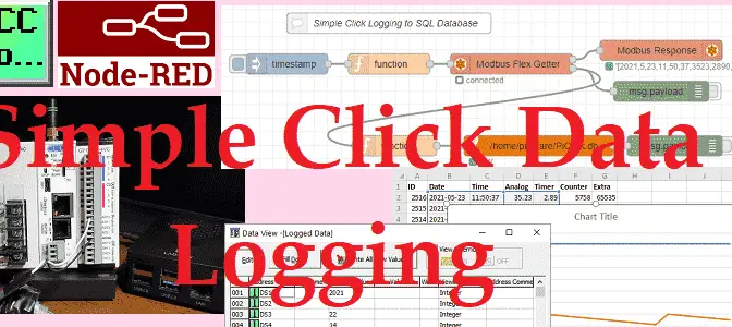 Simple Click Data Logging