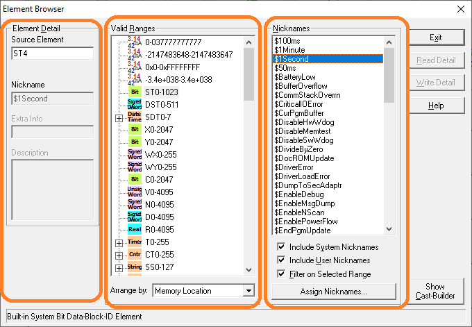 Do-More Designer Element Browser