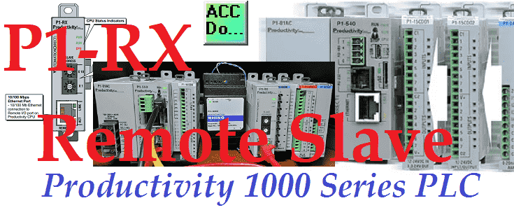 Productivity 1000 Series PLC P1-RX Remote Slave