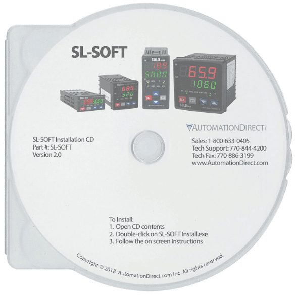 Solo SL-SOFT Installation - Temperature Controller Configuration and Monitoring Software