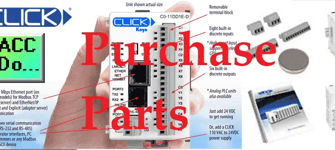 Click PLC - Purchase Components