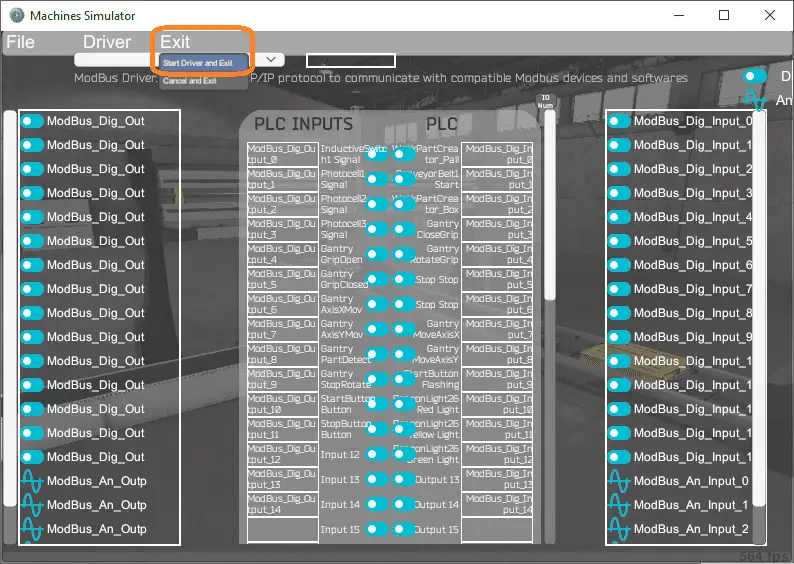 Click PLC EasyPLC Gantry Simulator