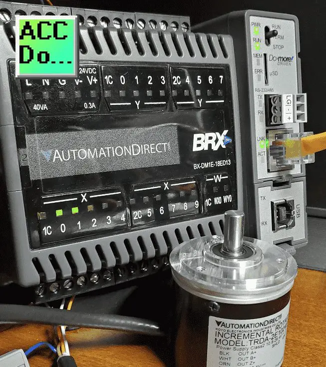 BRX Do-More PLC High-Speed Input Pulse Catch