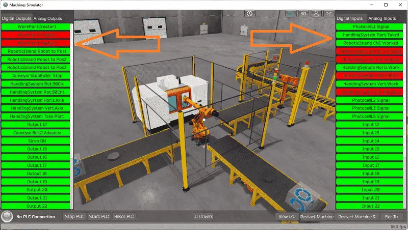 EasyPLC Machining Center Loading Robots