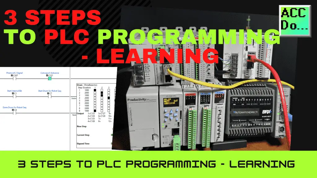 3 steps to plc programming learning acc automation