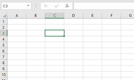 Spreadsheet Rows and Columns