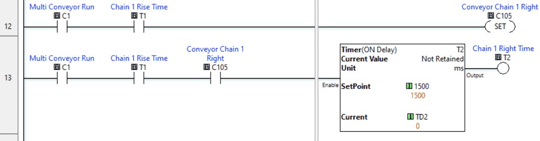 Click Ladder Logic Program Sample
