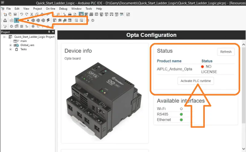 Easy Steps to Establish Communication Arduino Opta IoT PLC