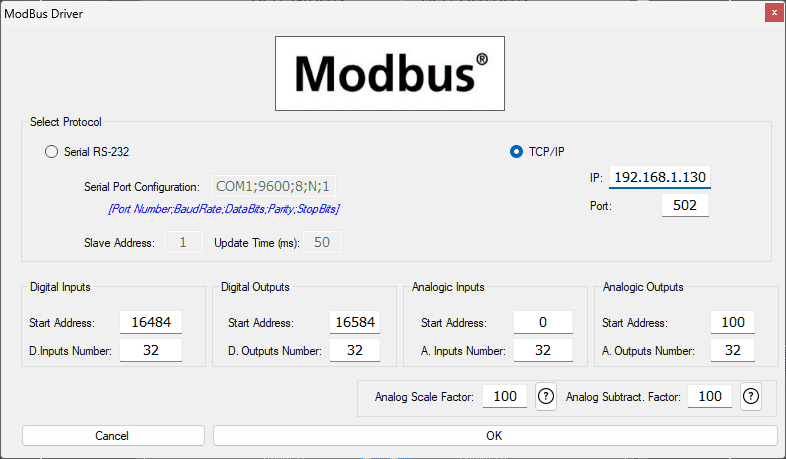 EasyPLC Modbus Click Setup