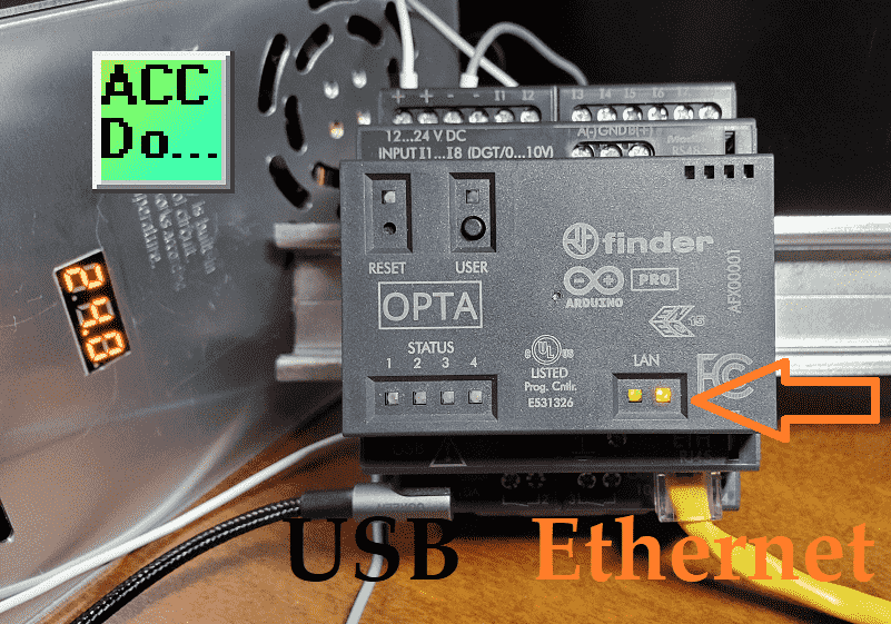 Programming the Arduino OPTA PLC - Ethernet Port