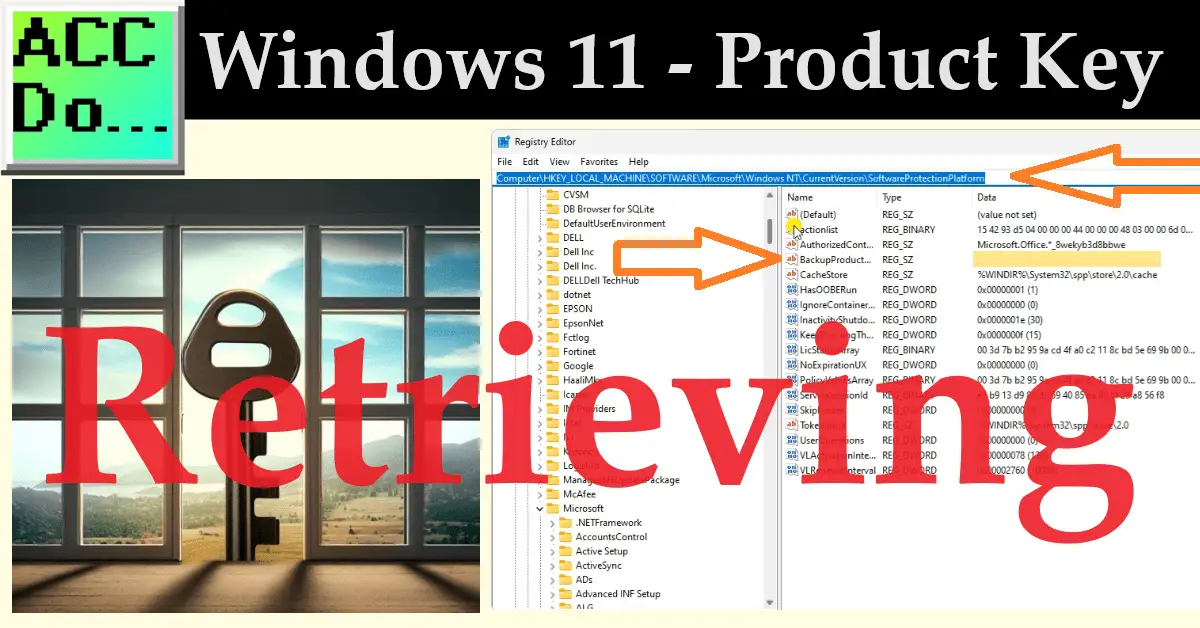 Retrieving Your Windows 11 Product Key