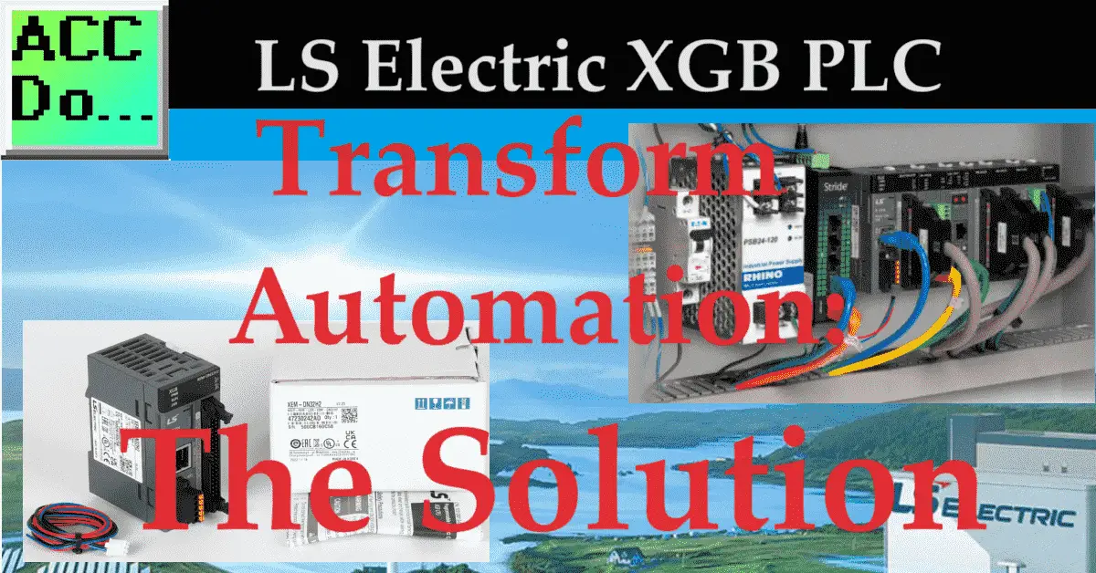 Transform Automation with LS XGB PLC: The Solution