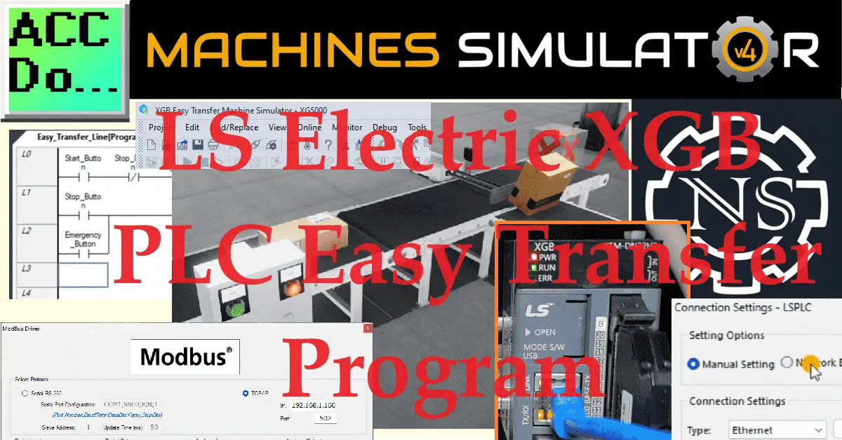 LS Electric XGB PLC Easy Transfer Program