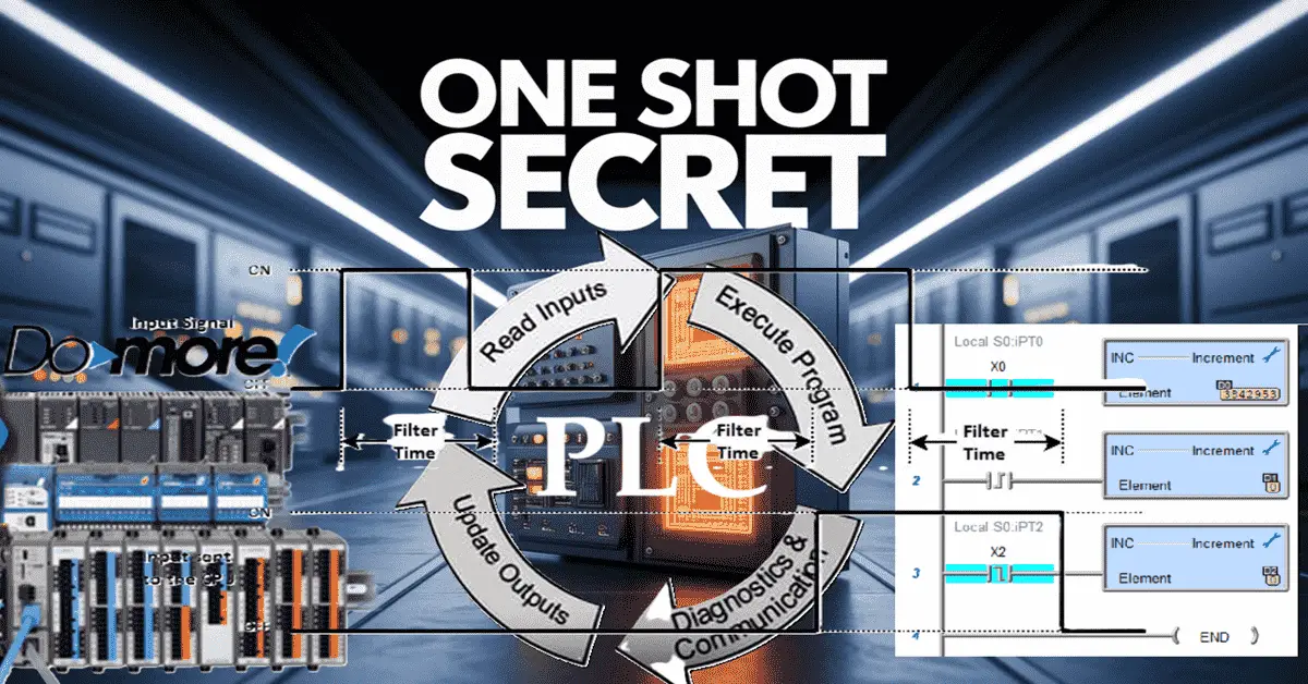 Secret to ONE SHOT Edge Triggers in PLC Scan?