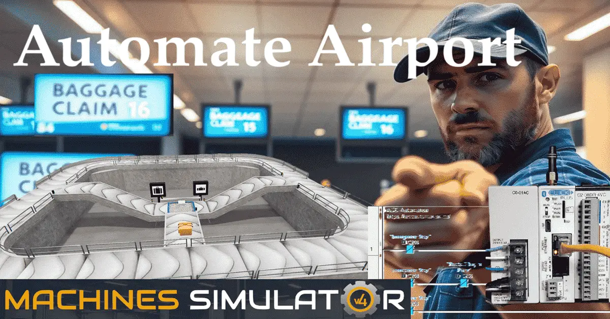 Automate Airport Baggage Claim with PLC Programming!