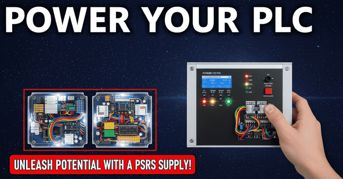 Why Your PLC Dies Without the Right Power Supply!