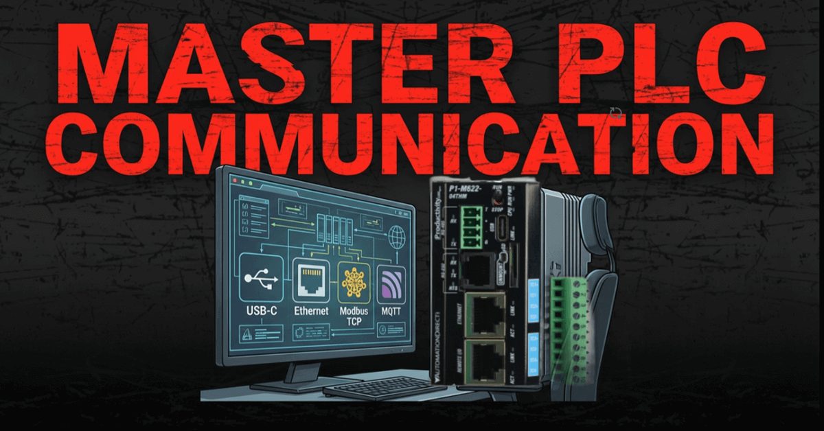 P1-M622-16DR Mini PLC Establishing Communication