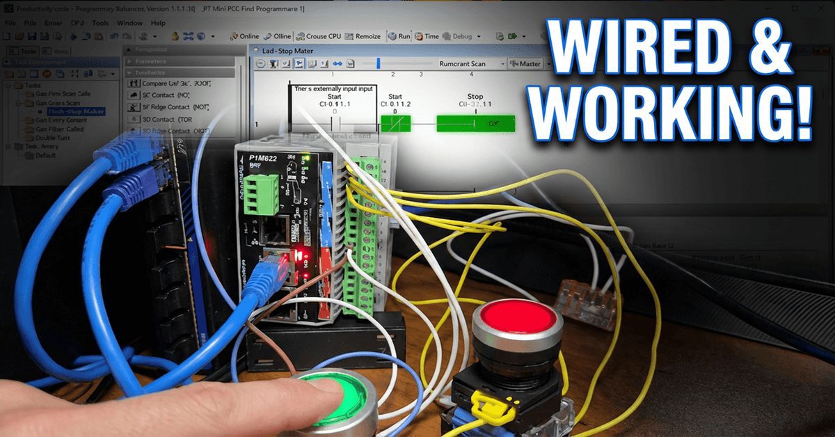 Wiring and Testing Our: P1-M622-16DR Practical Tutorial!
