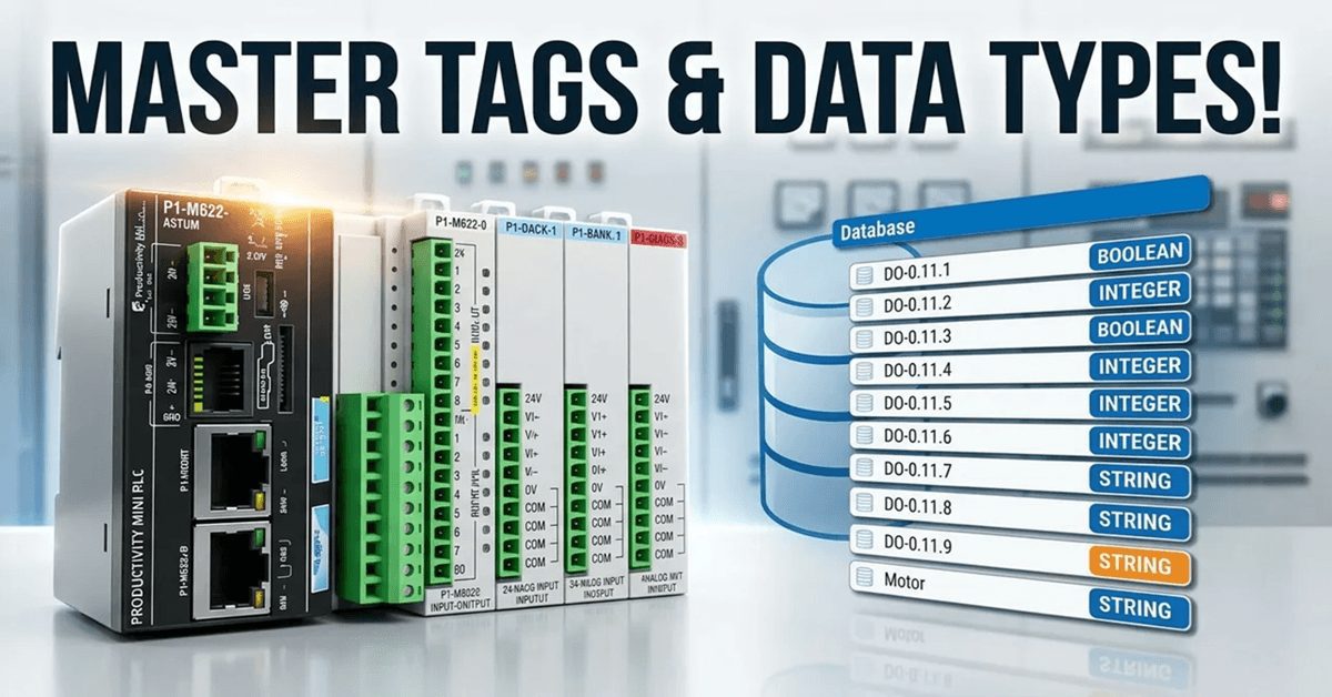 Tag Database Tutorial for Automation Direct Mini PLCs!