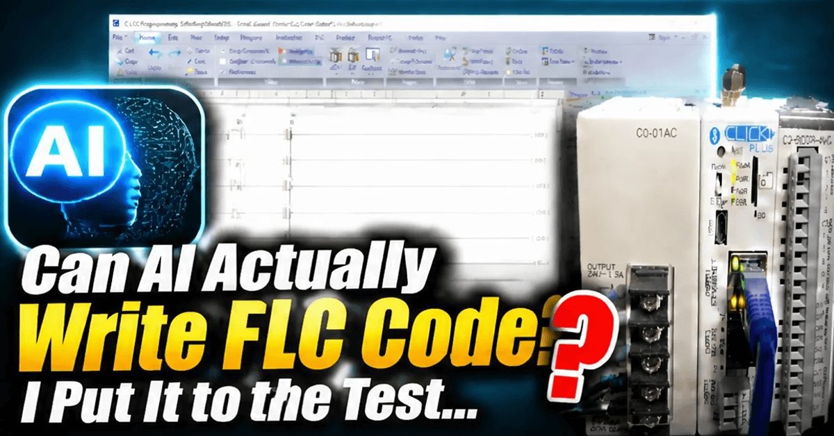 Can AI Actually Write PLC Code? I Put It to the Test...